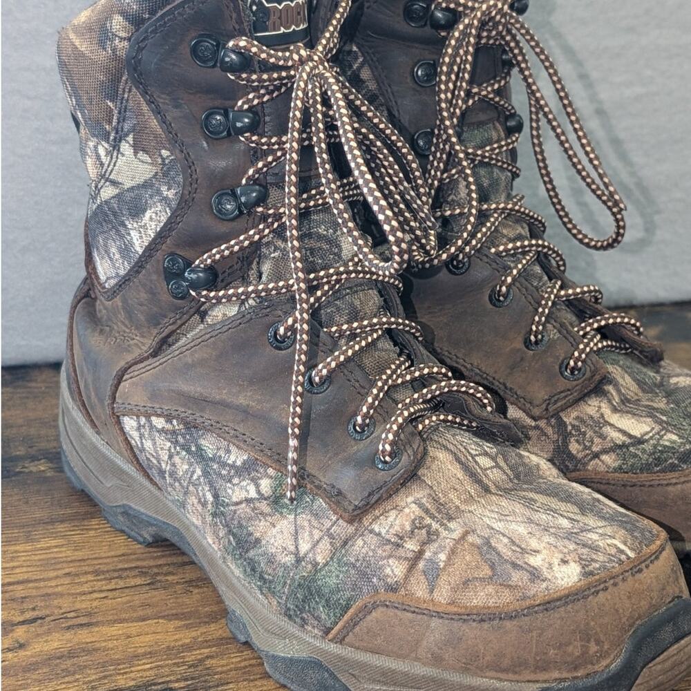Rocky Boots Mens 8 Camo Retraction Waterproof Insulated Outdoor 800G RKS0227